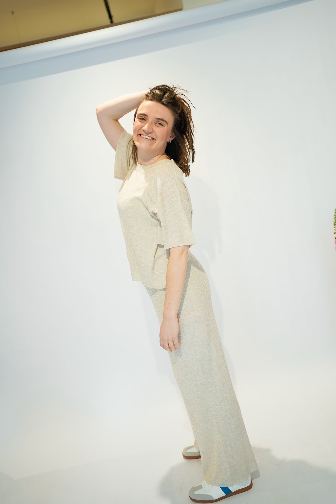 Only Tara Pants Beige