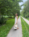 JDY Estelle dress beige