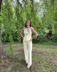 ICHI Kate broek Geel