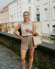 Lucie taupe short