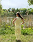 Jdy Yaya tank top yellow