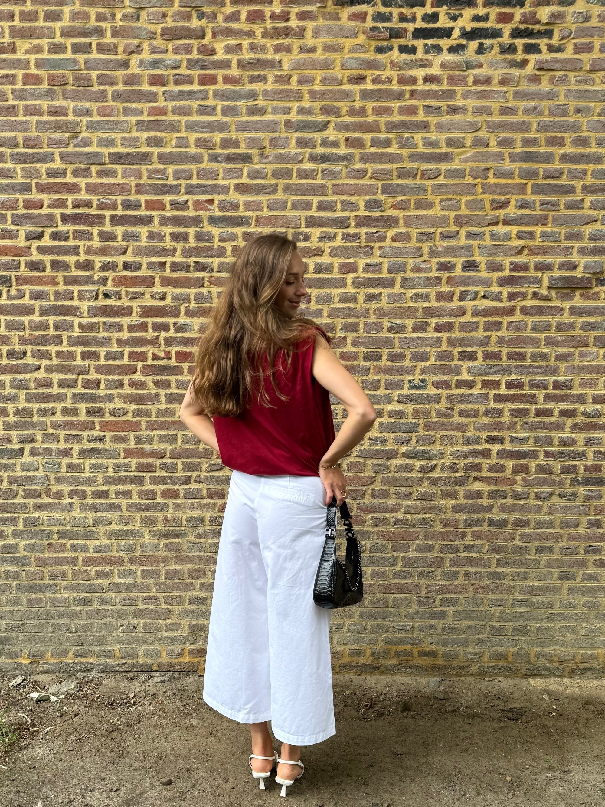 JDY Mara top bordeaux