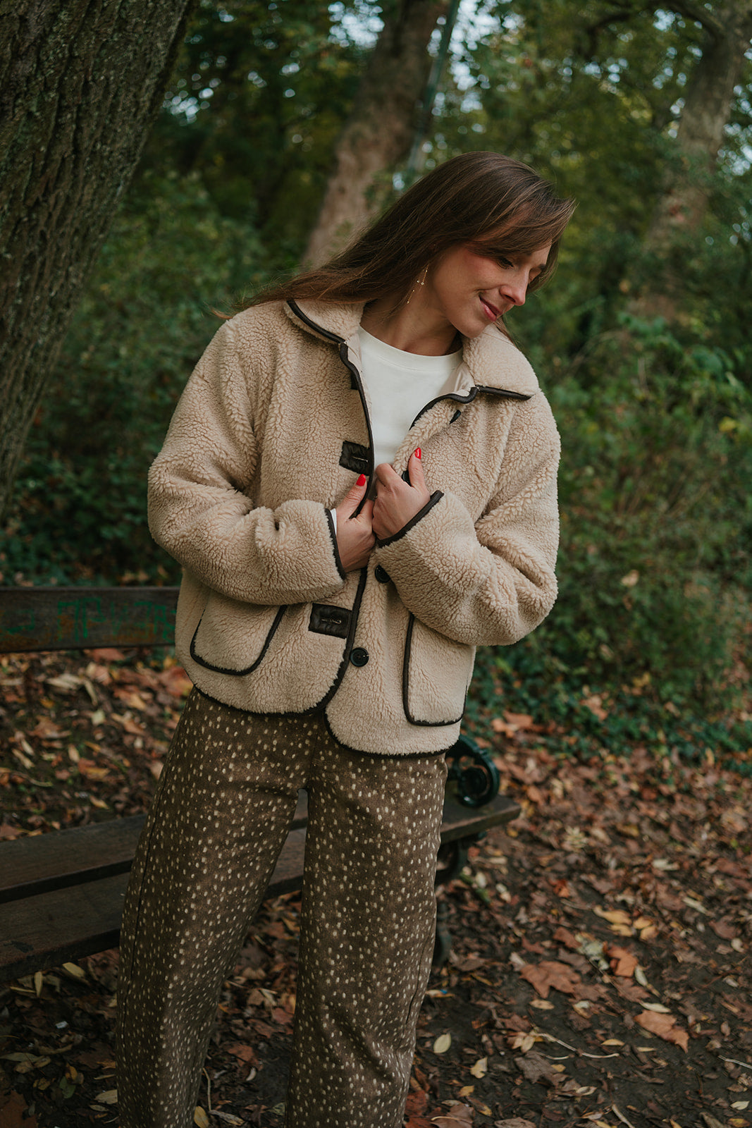 Noella teddy jacket