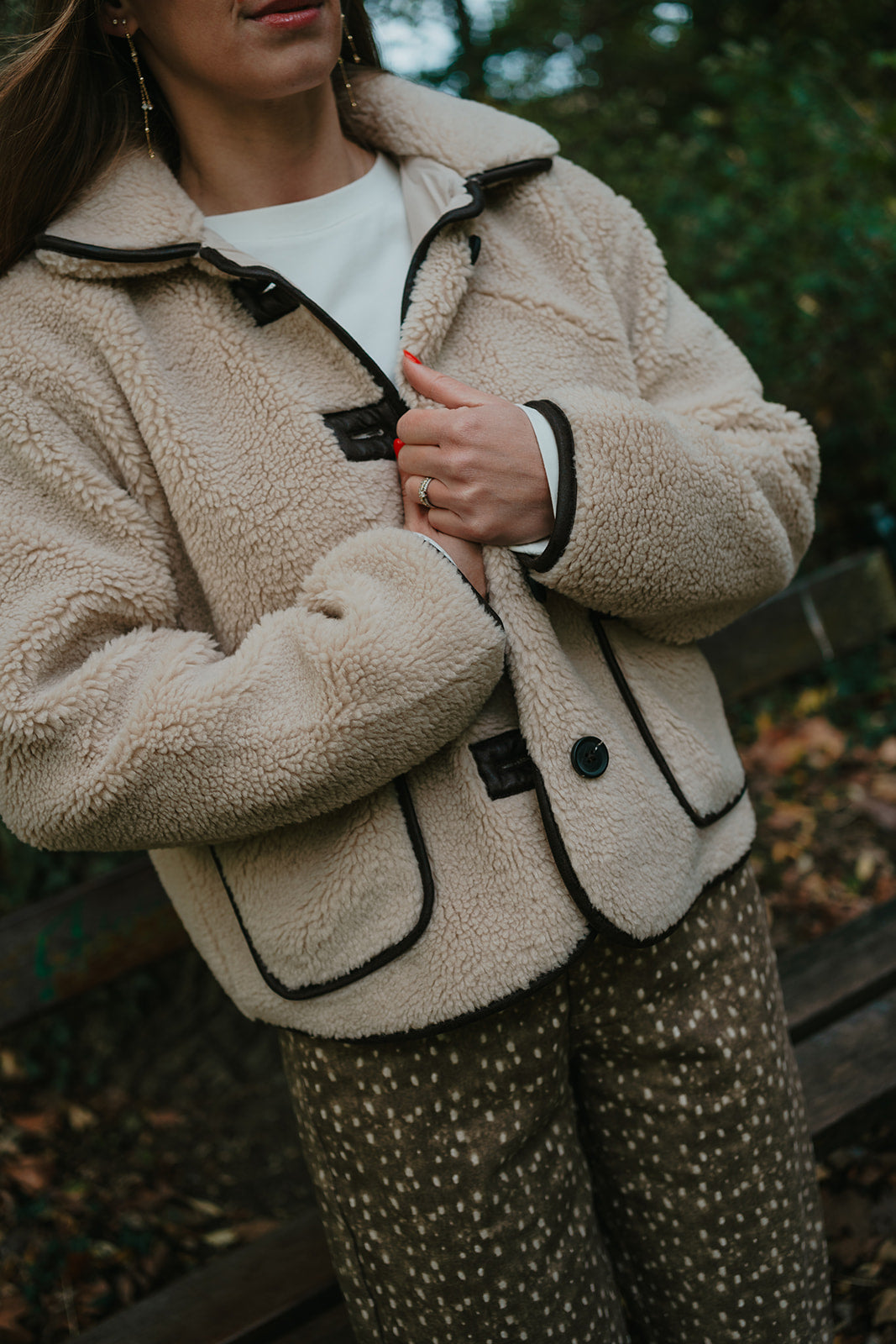 Noella teddy jacket