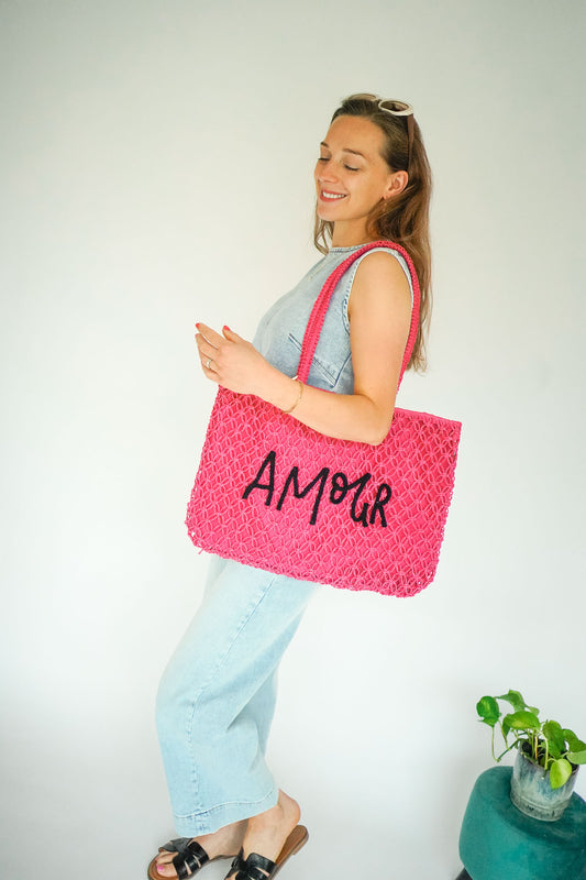 Beach bag Amour