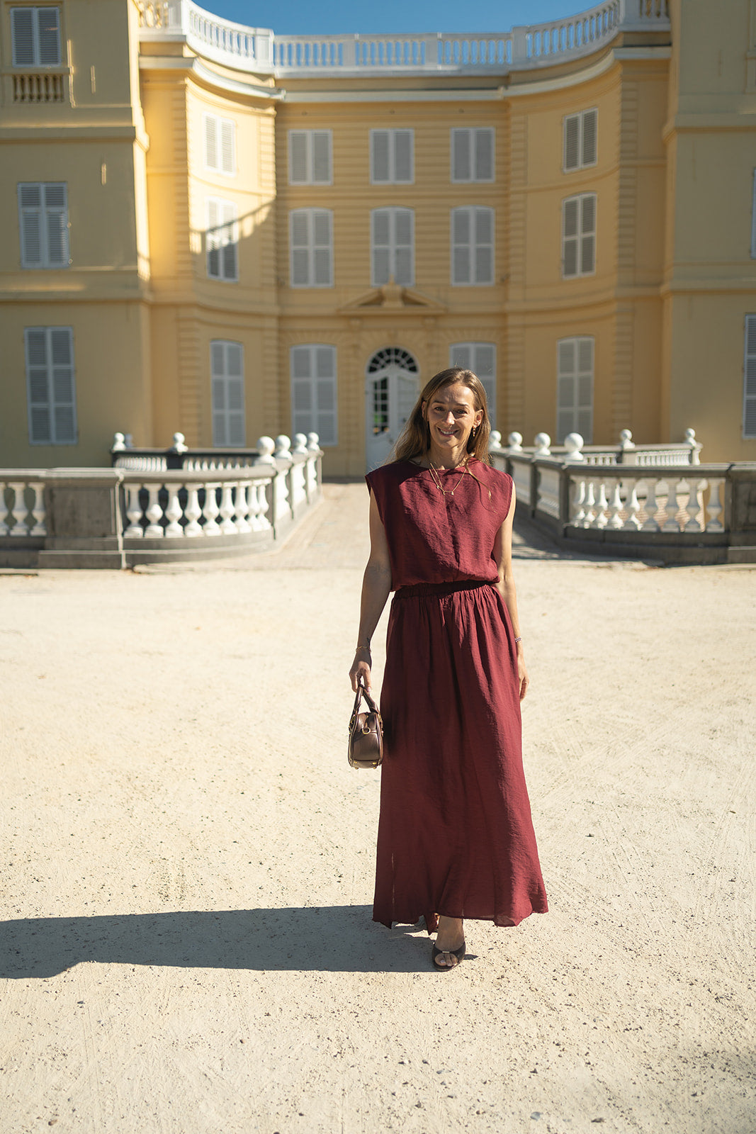 Sila set  bordeaux