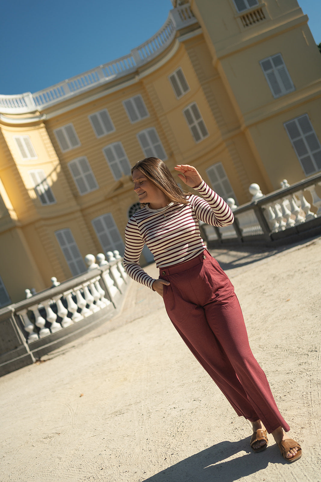 JDY lucky longsleeve bordeaux