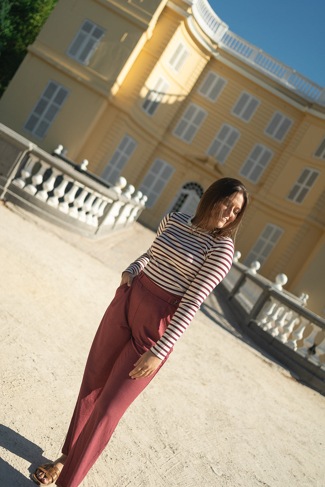 JDY lucky longsleeve bordeaux