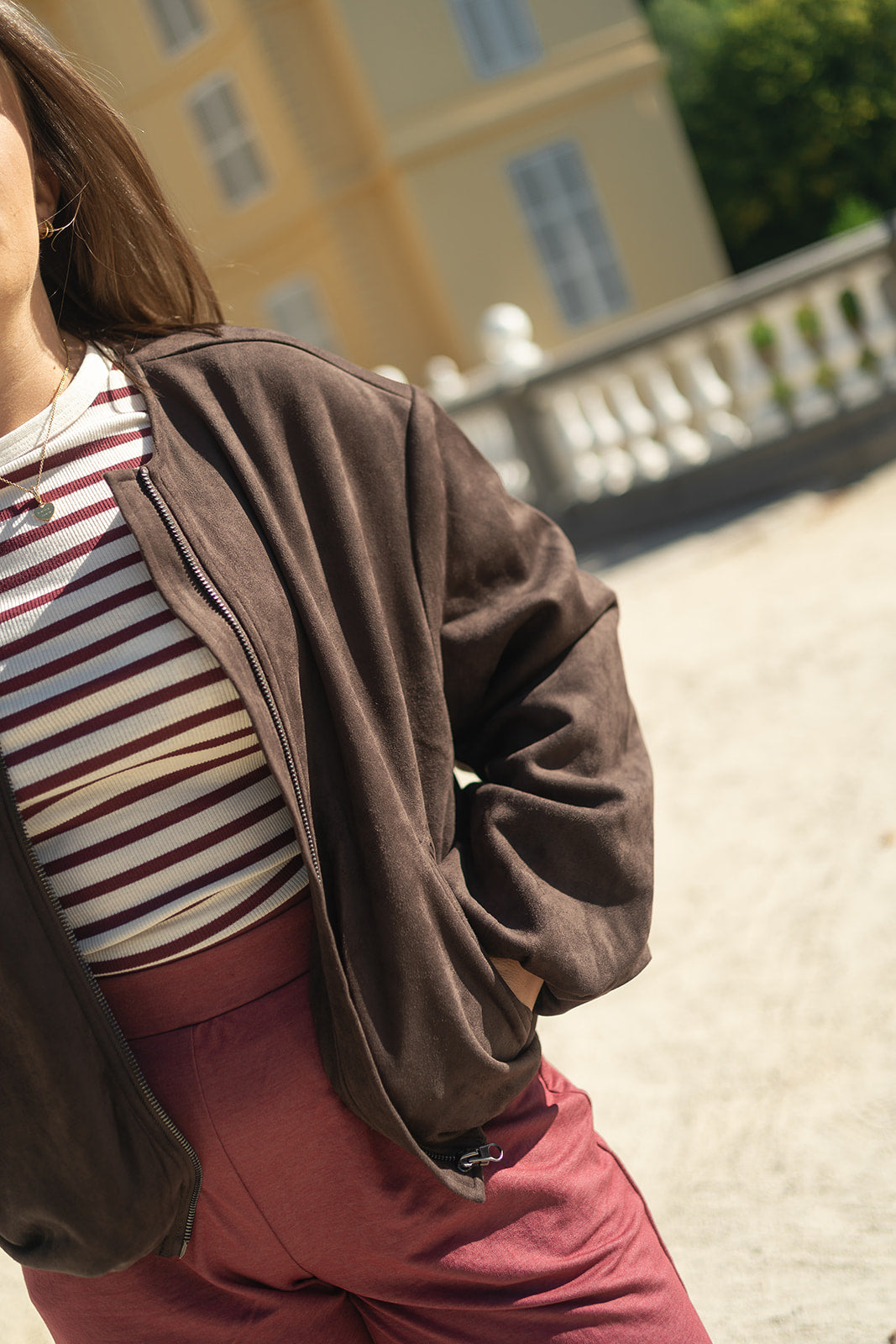 JDY lucky longsleeve bordeaux