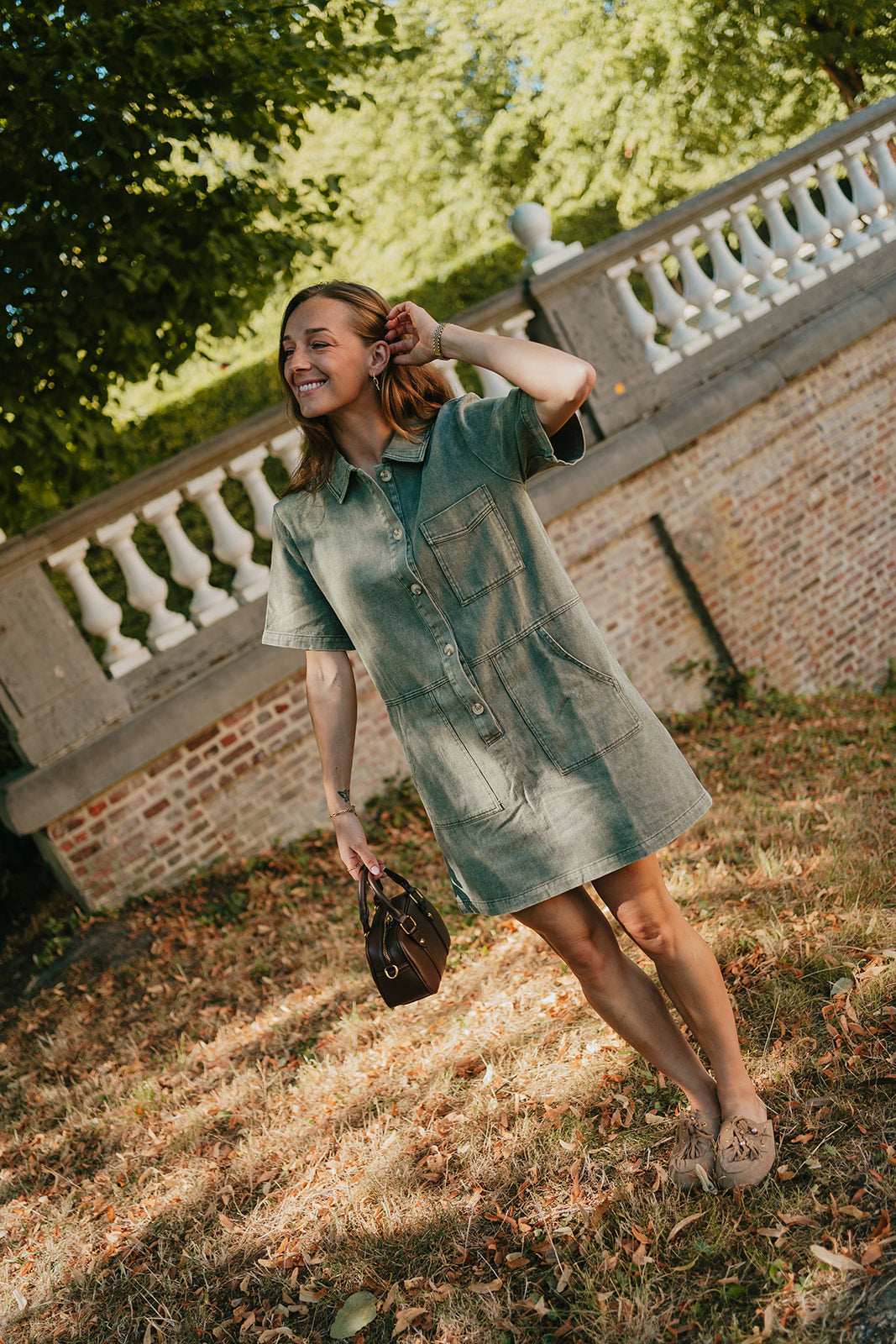 Nea kaki dress