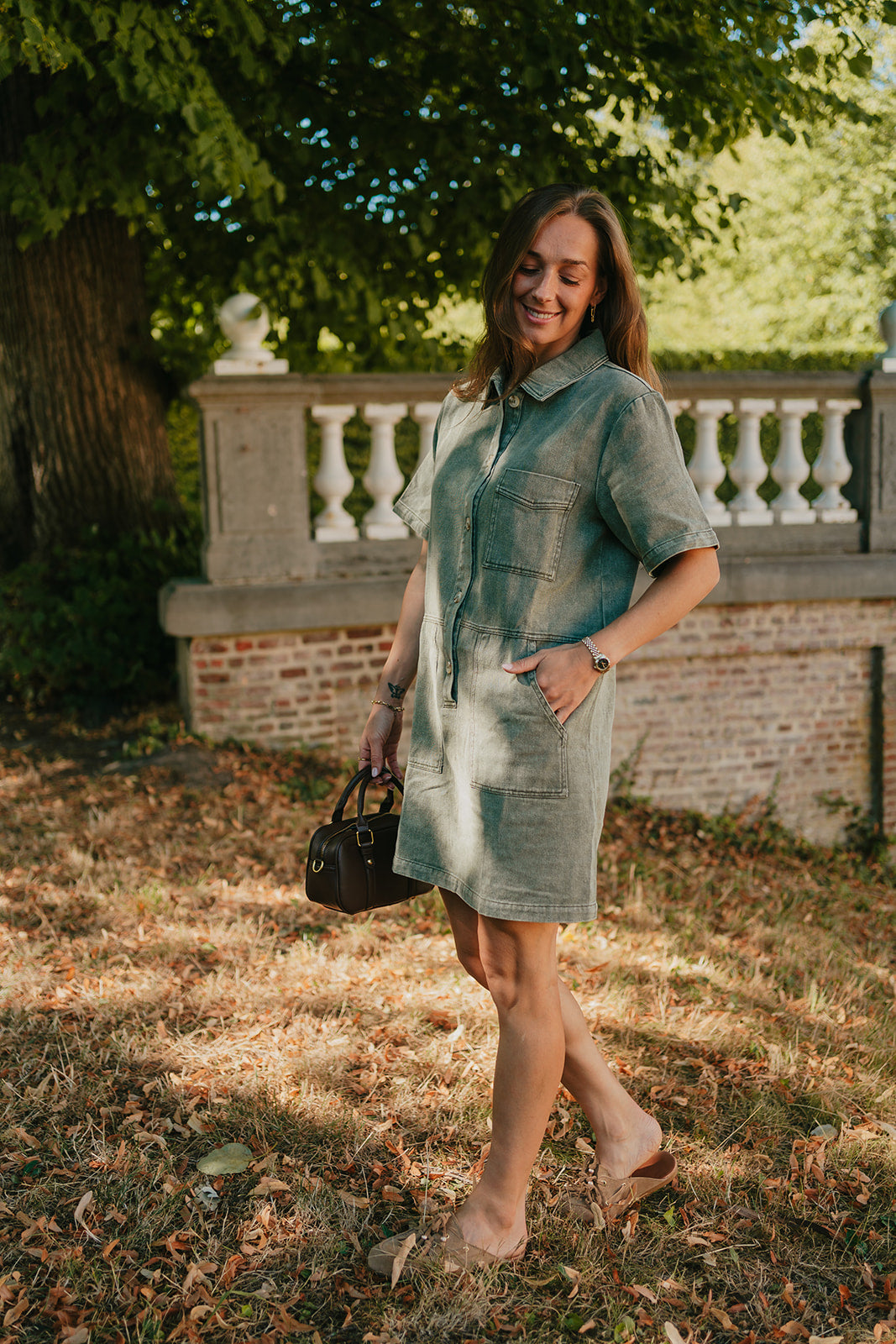 Nea kaki dress