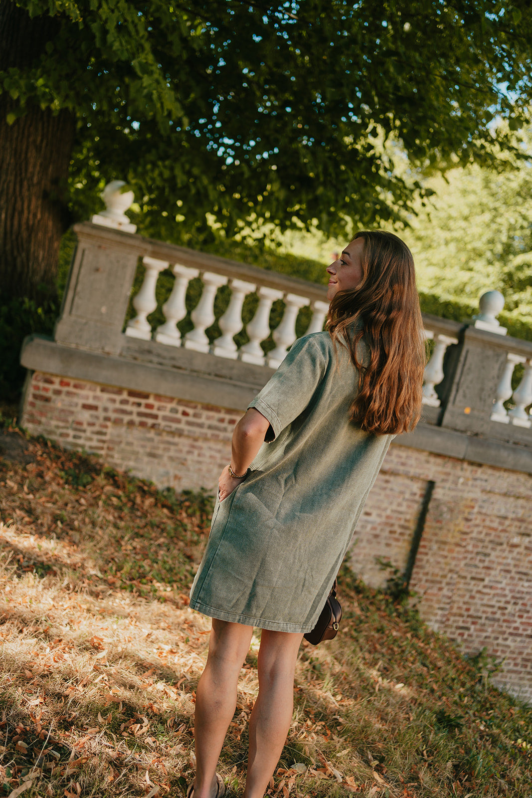 Nea kaki dress