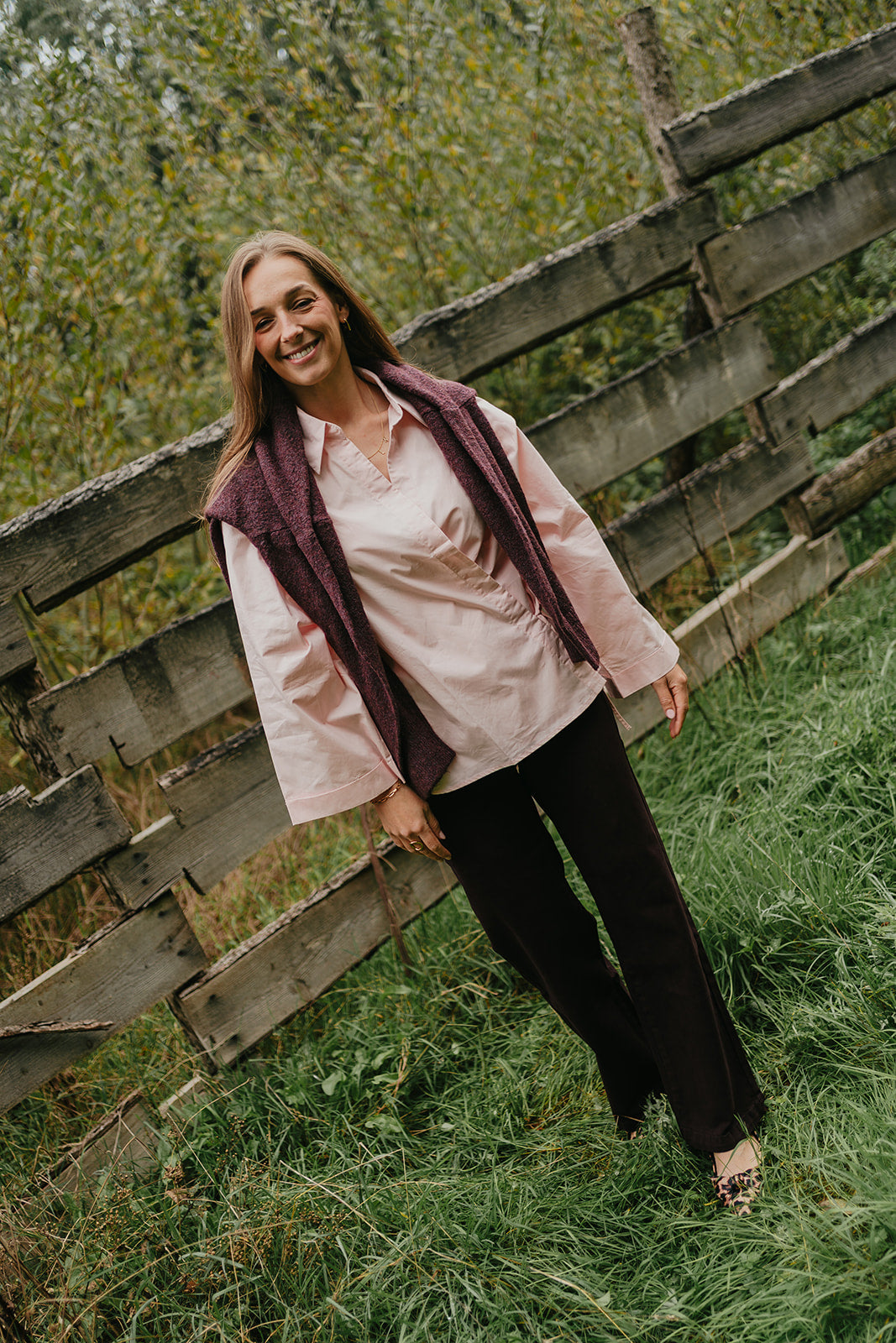 Jona blouse Roze TU