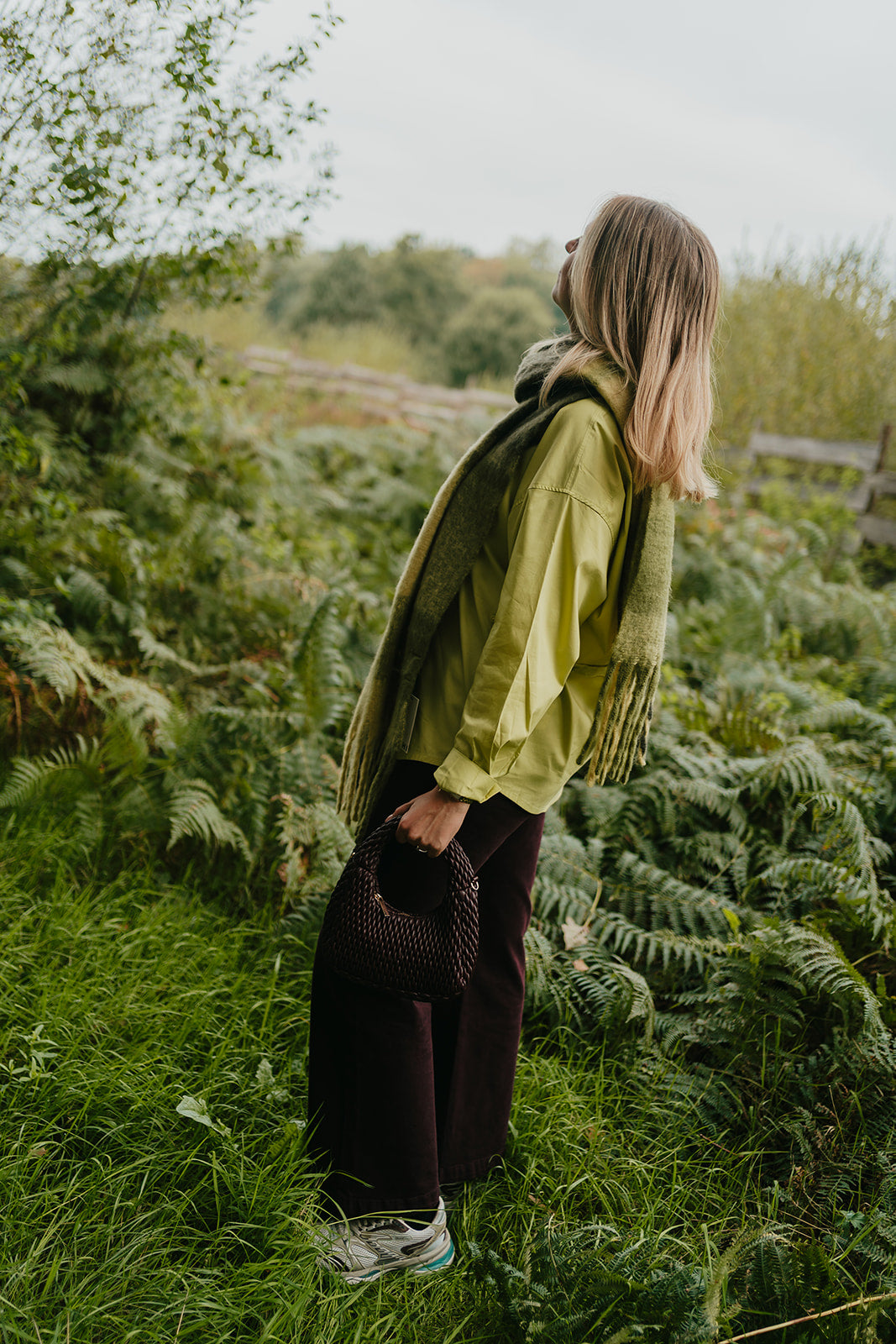 Ichi Lulao blouse green