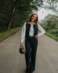 The striped jeans