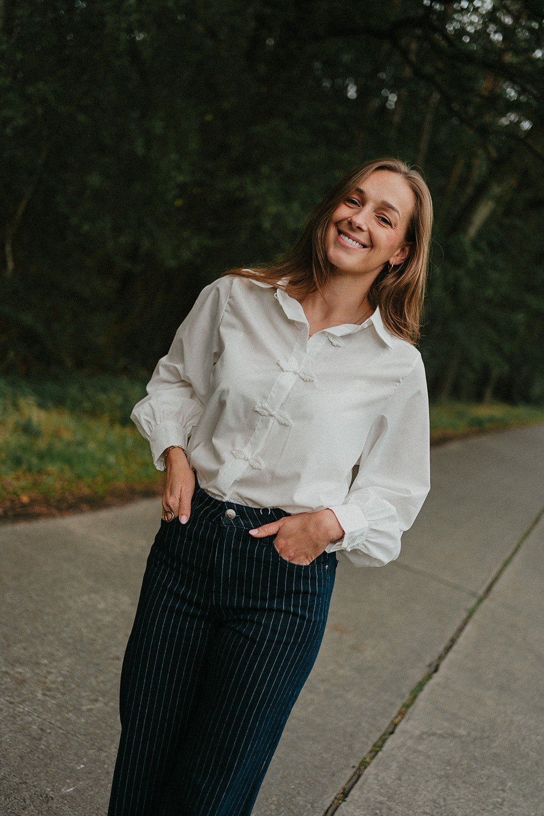 Classy White blouse