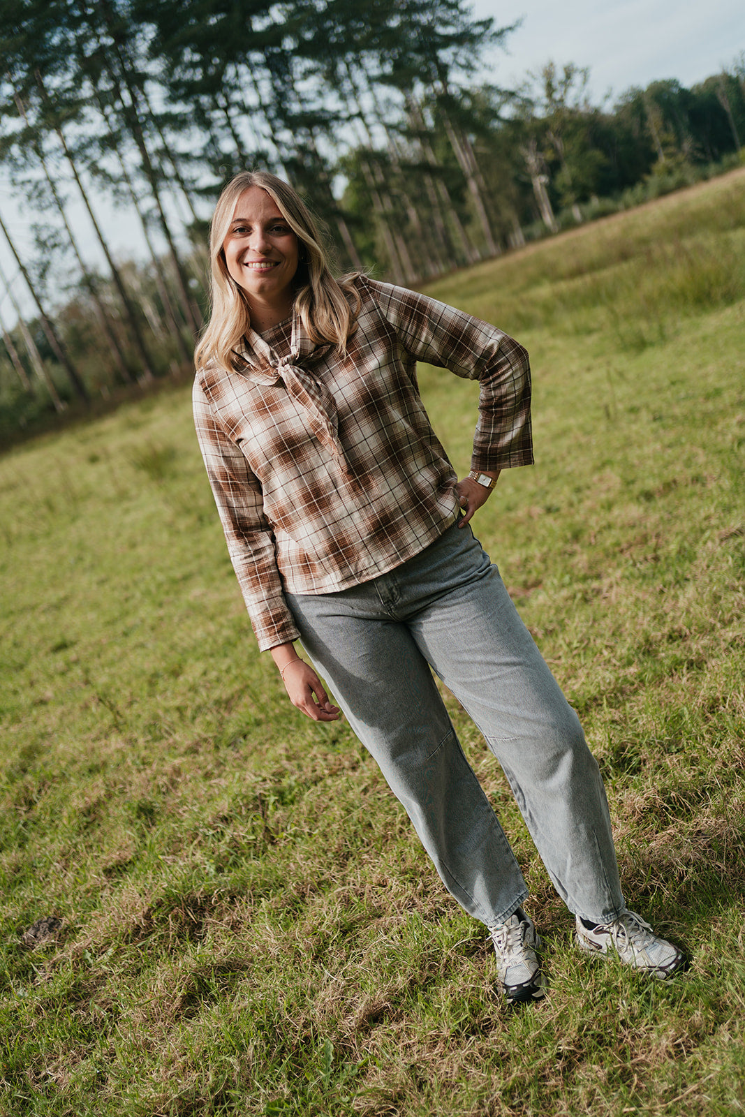 Marie Blouse ruit