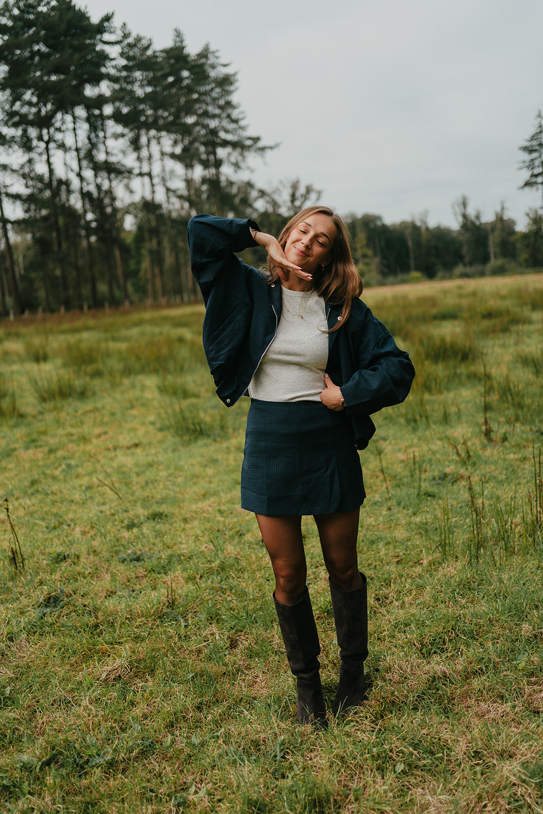 Iris Skort navy