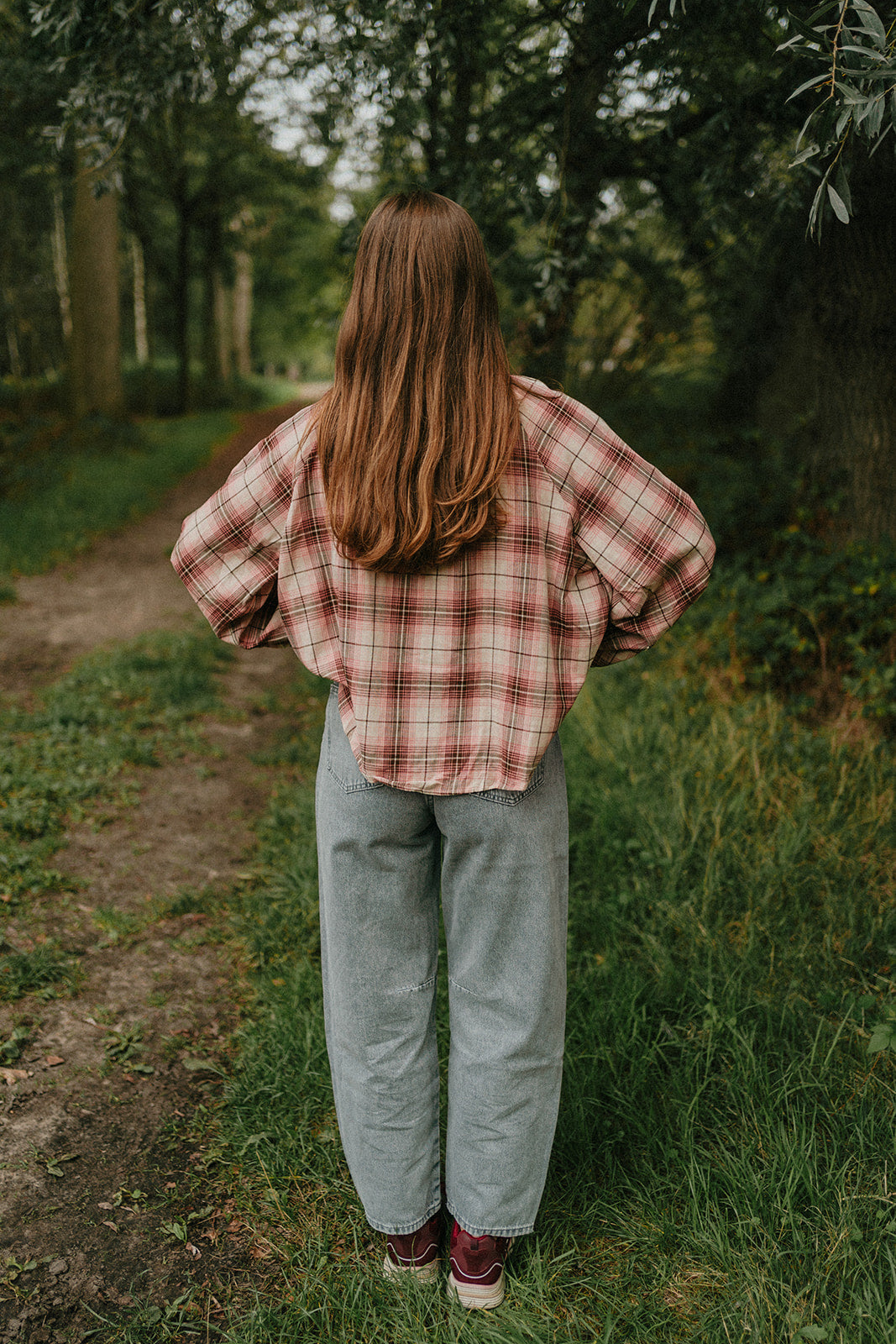 Brandy balloon jeans grey
