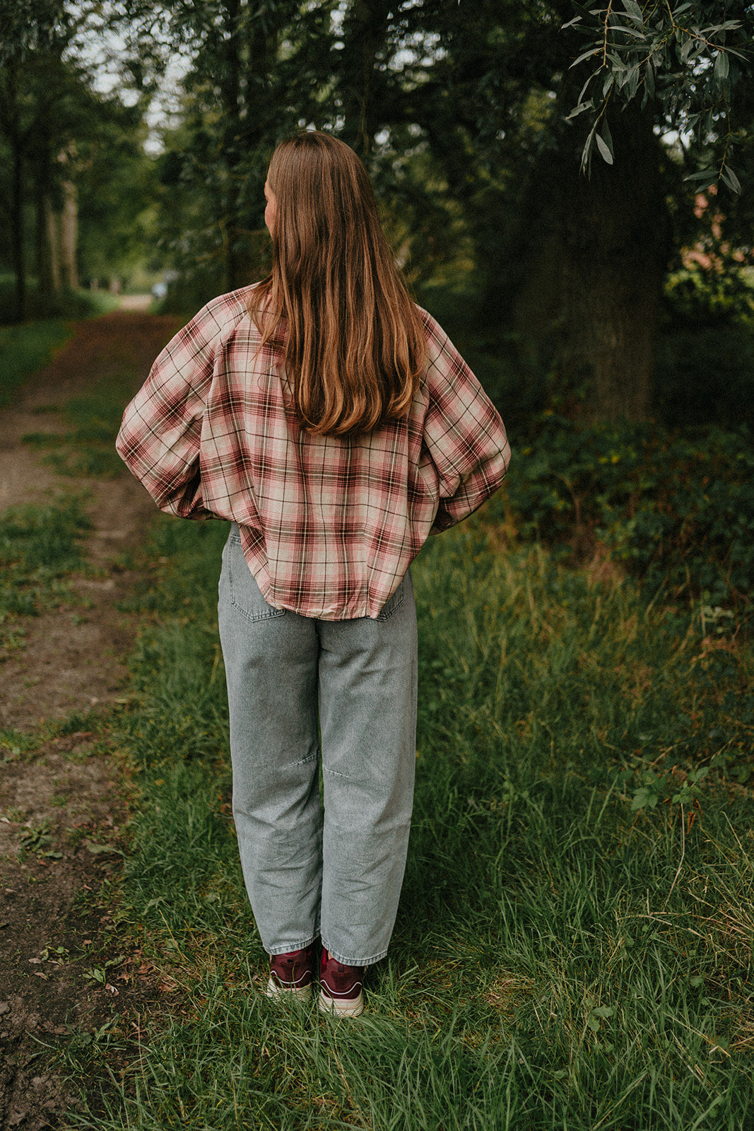 Brandy balloon jeans grey