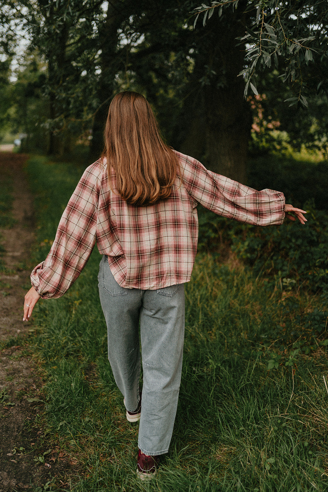 Brandy balloon jeans grey