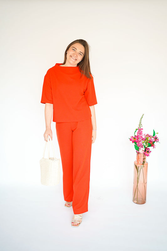 Ichi Hobia Shirt Red
