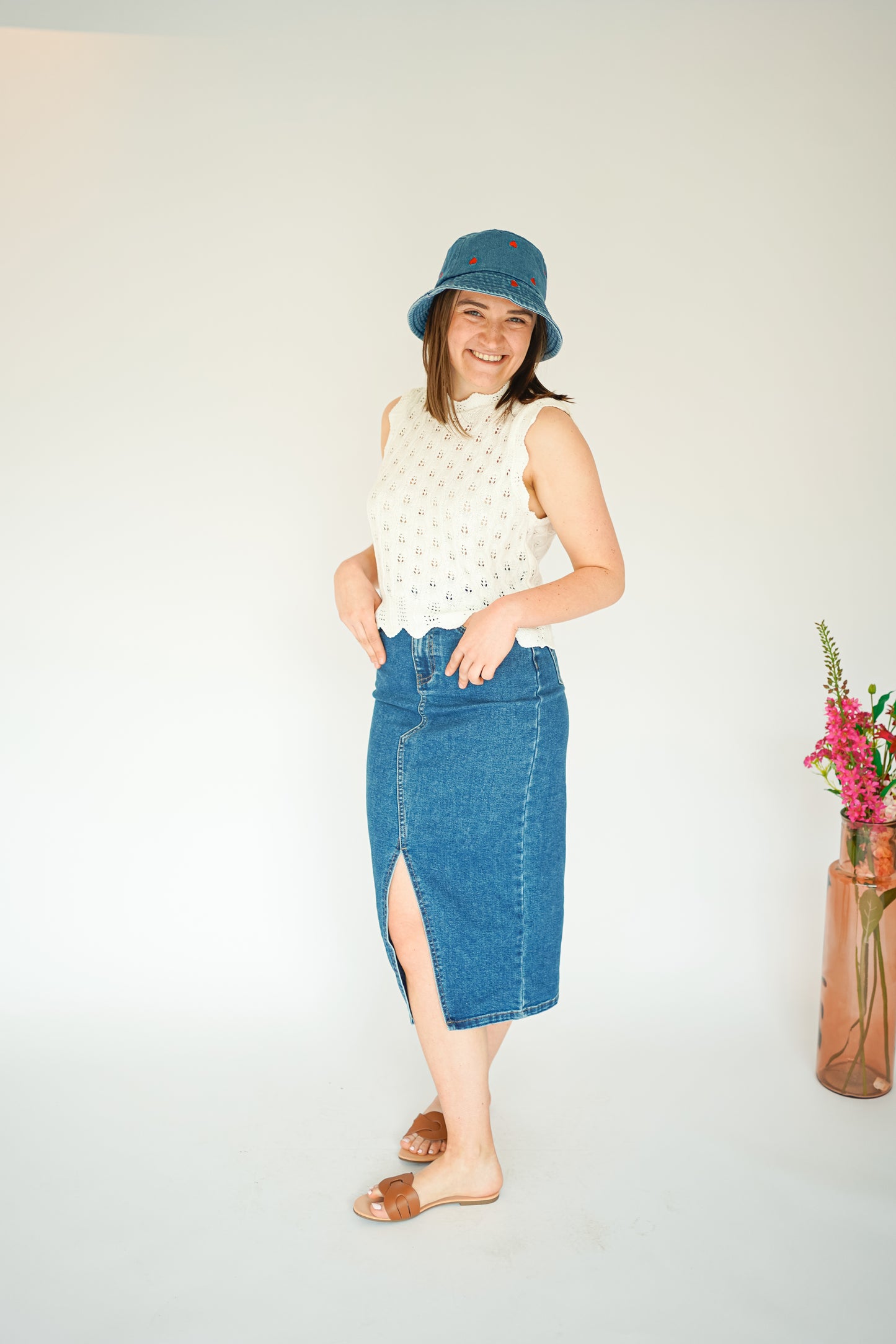 Only Luna O-neck Knit Tank