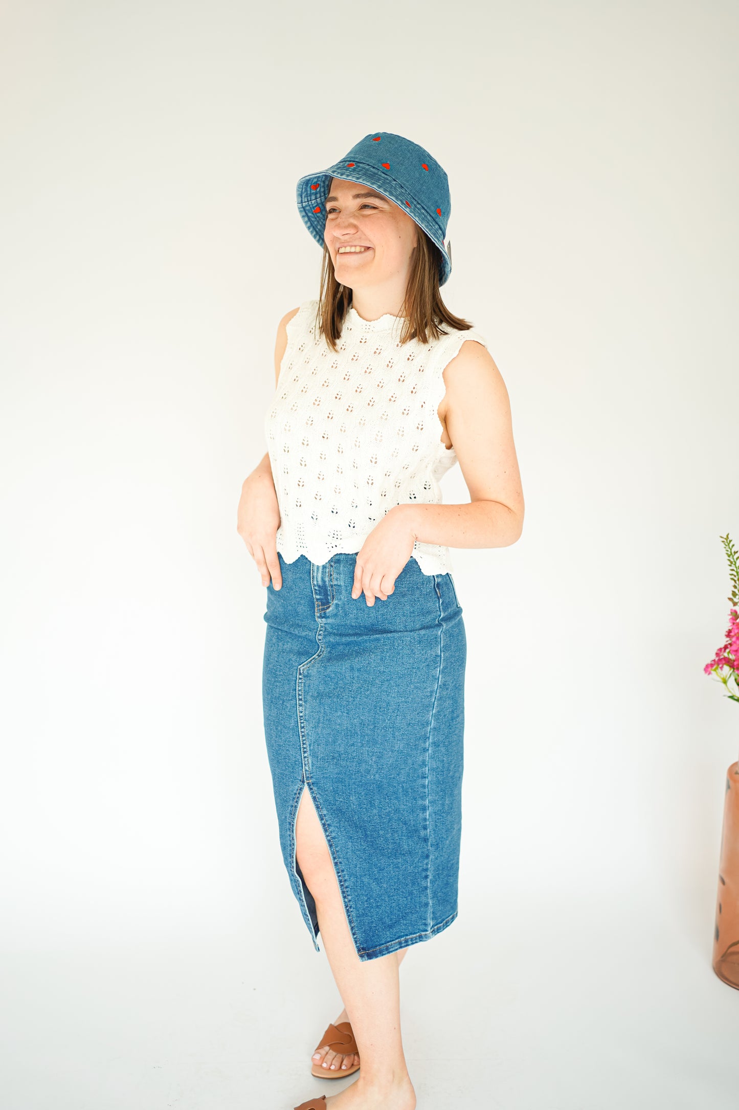 Only Luna O-neck Knit Tank