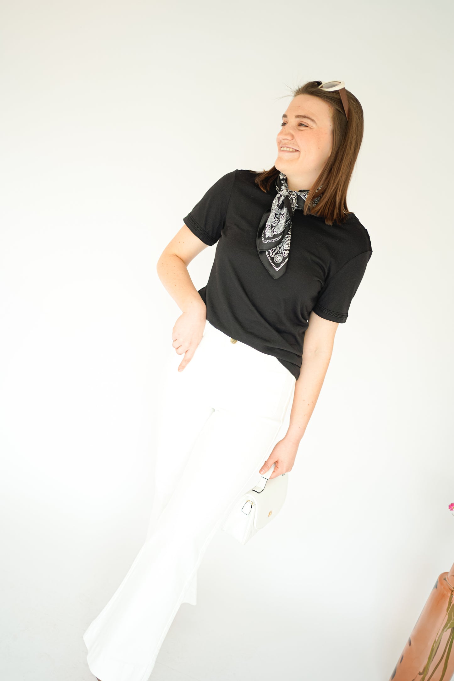 Only Sigrid o-neck Top Black