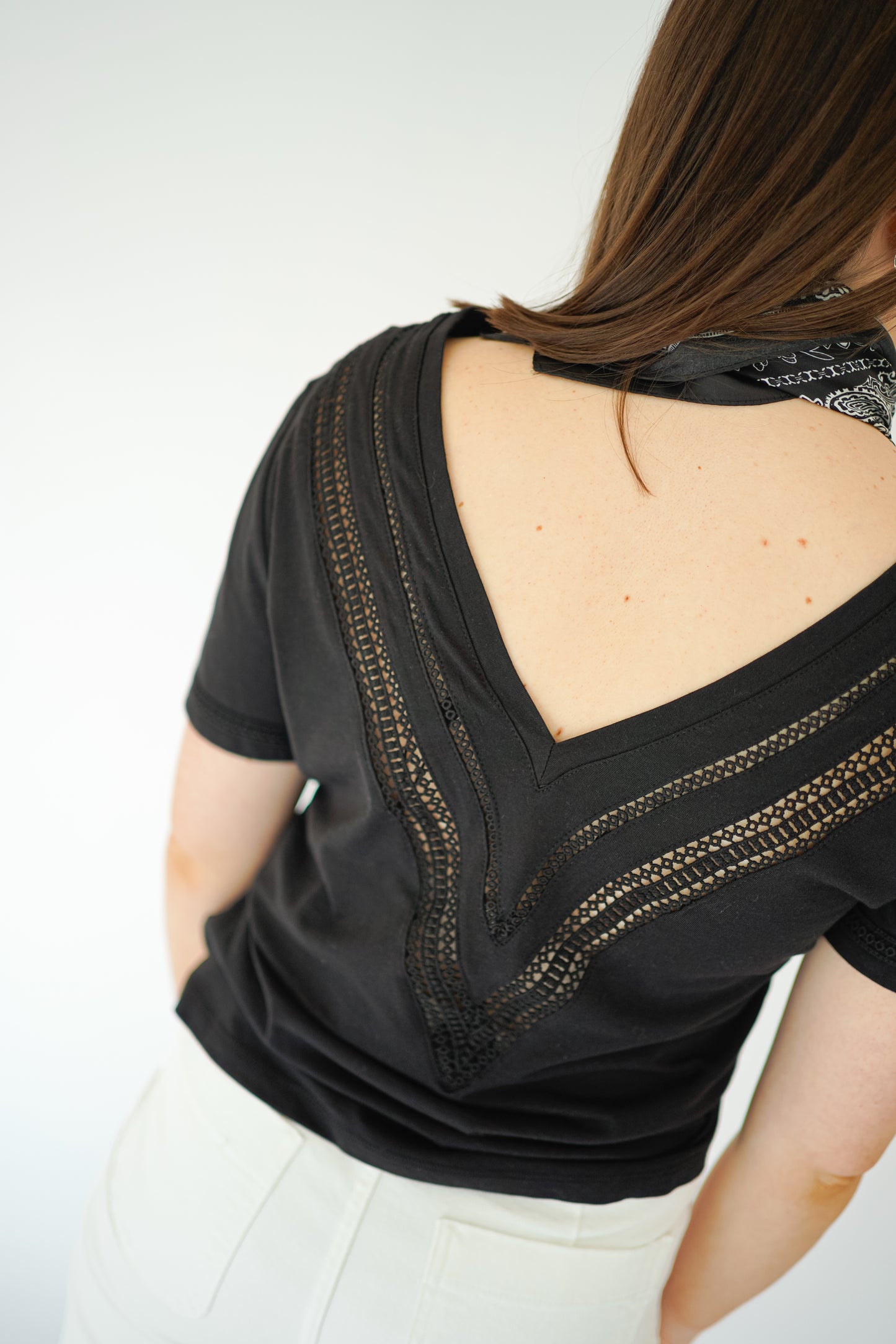 Only Sigrid o-neck Top Black
