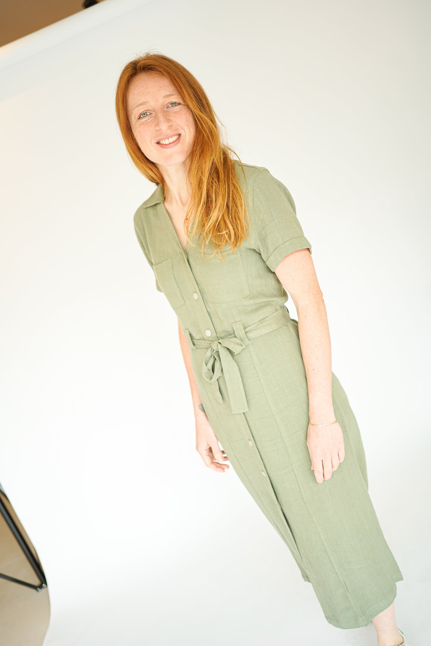 ONLY Siesta lin Shirtdress Kaki