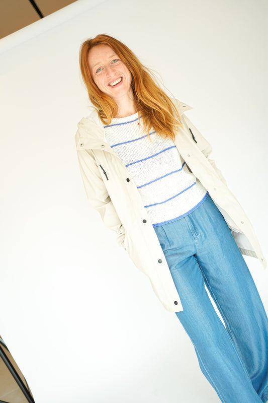 Only Elisa Raincoat Beige