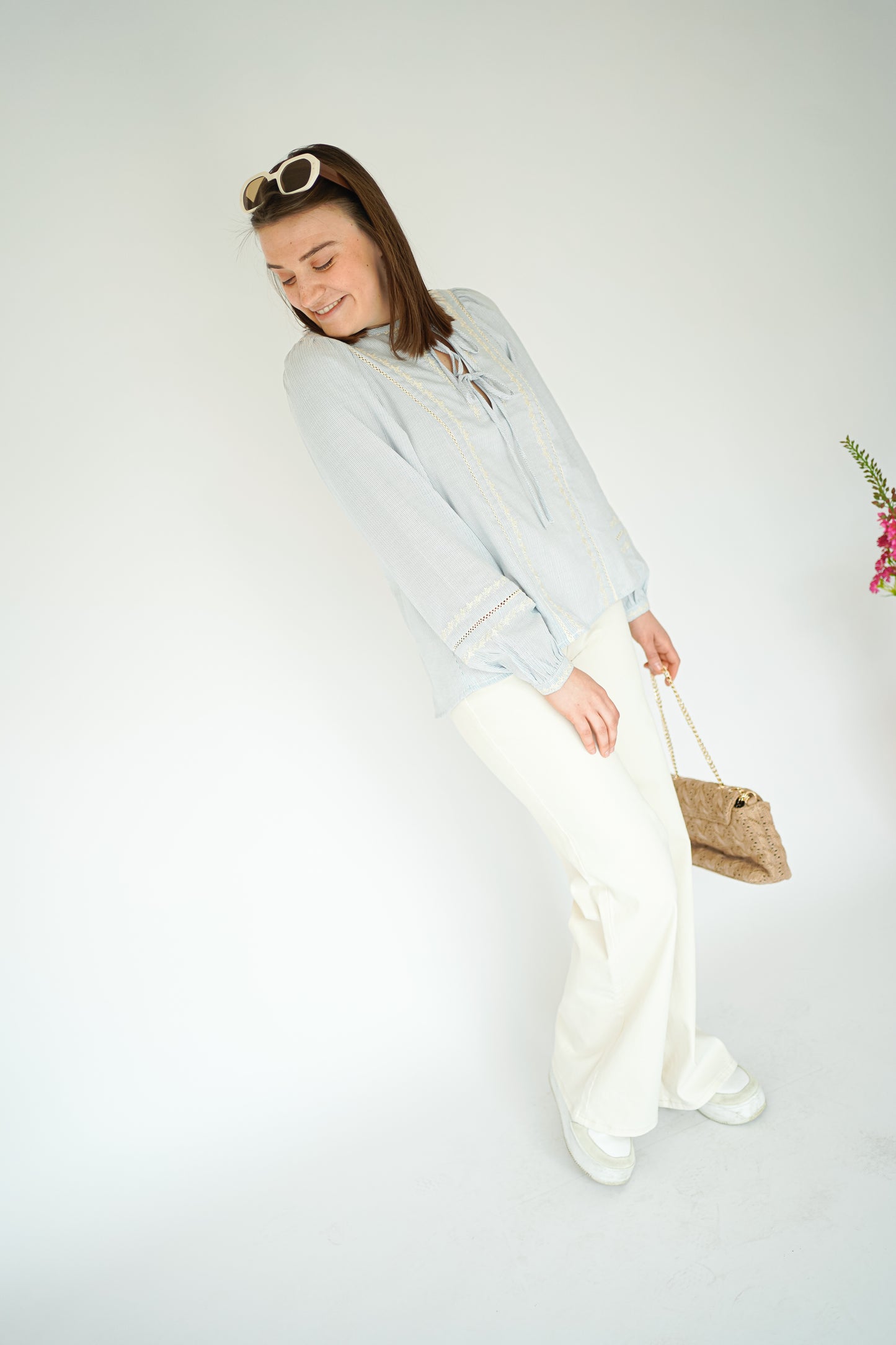 Only Monica Embrodery Blouse