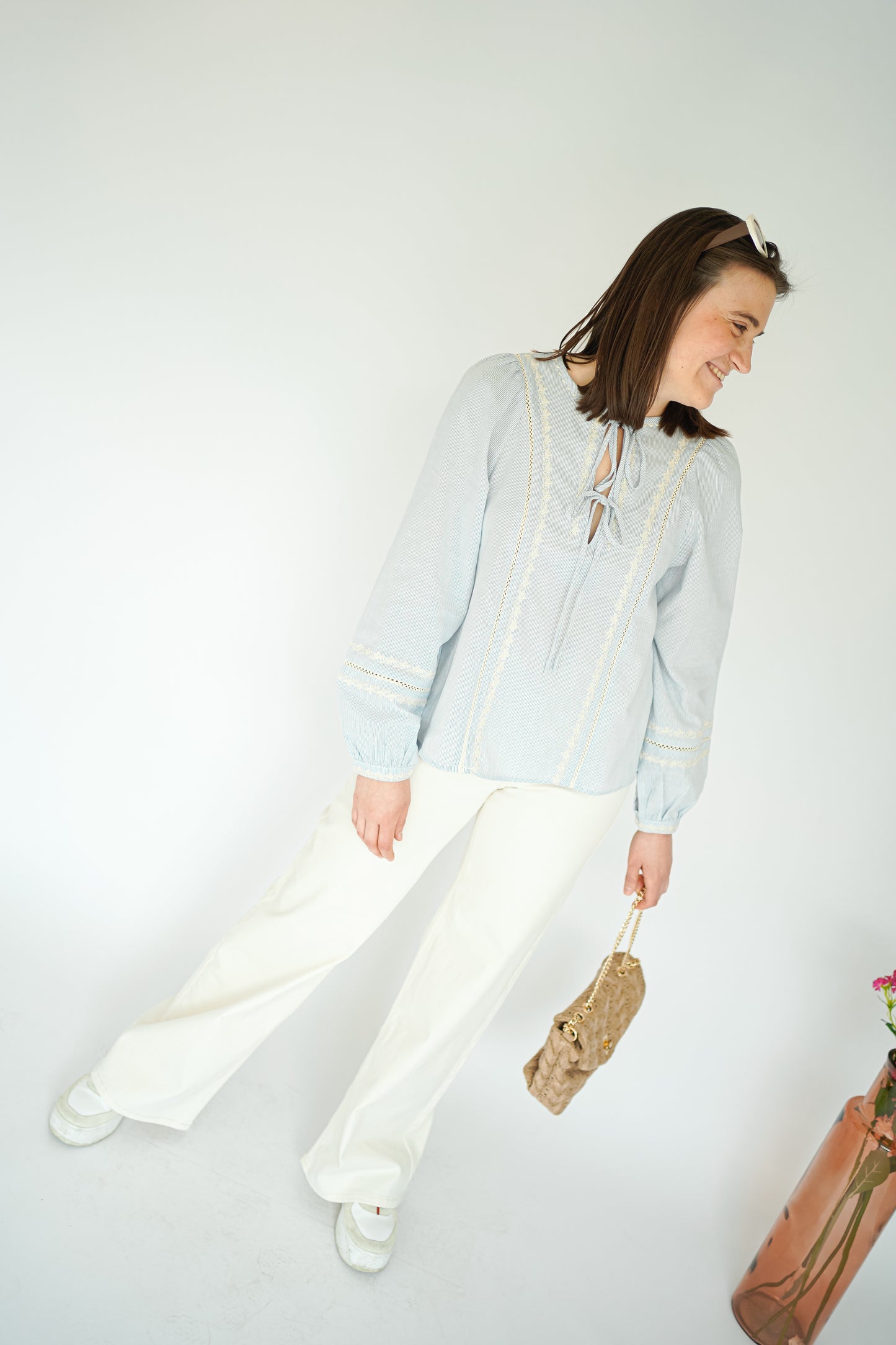 Only Monica Embrodery Blouse
