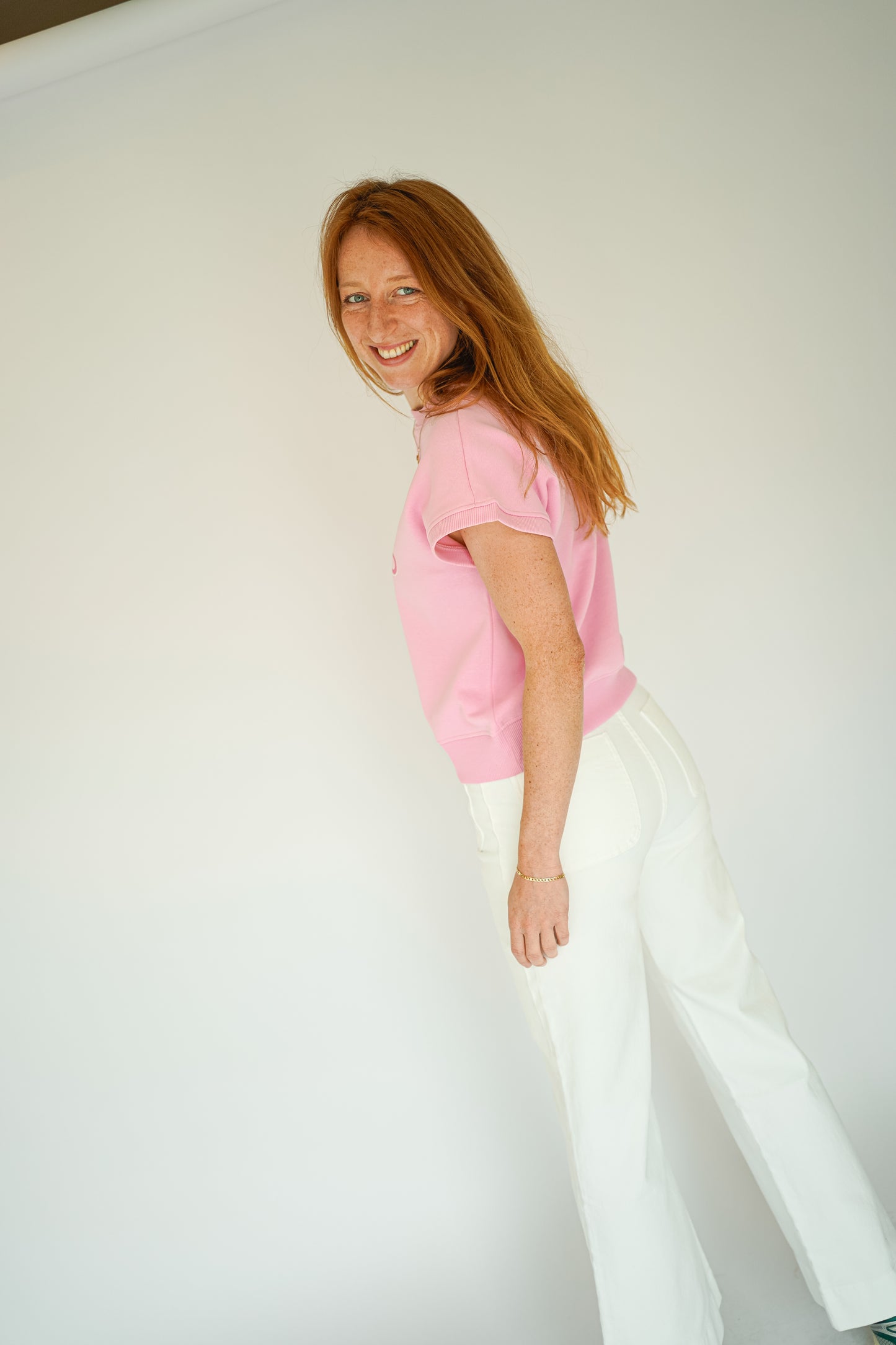 Only Juliette Sweater T-Shirt Pink