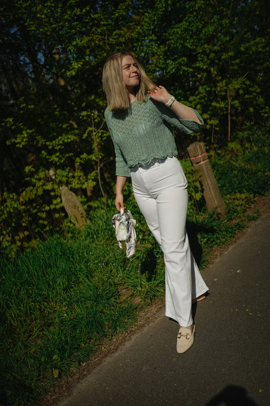Only Nola 3/4 Knit Pullover