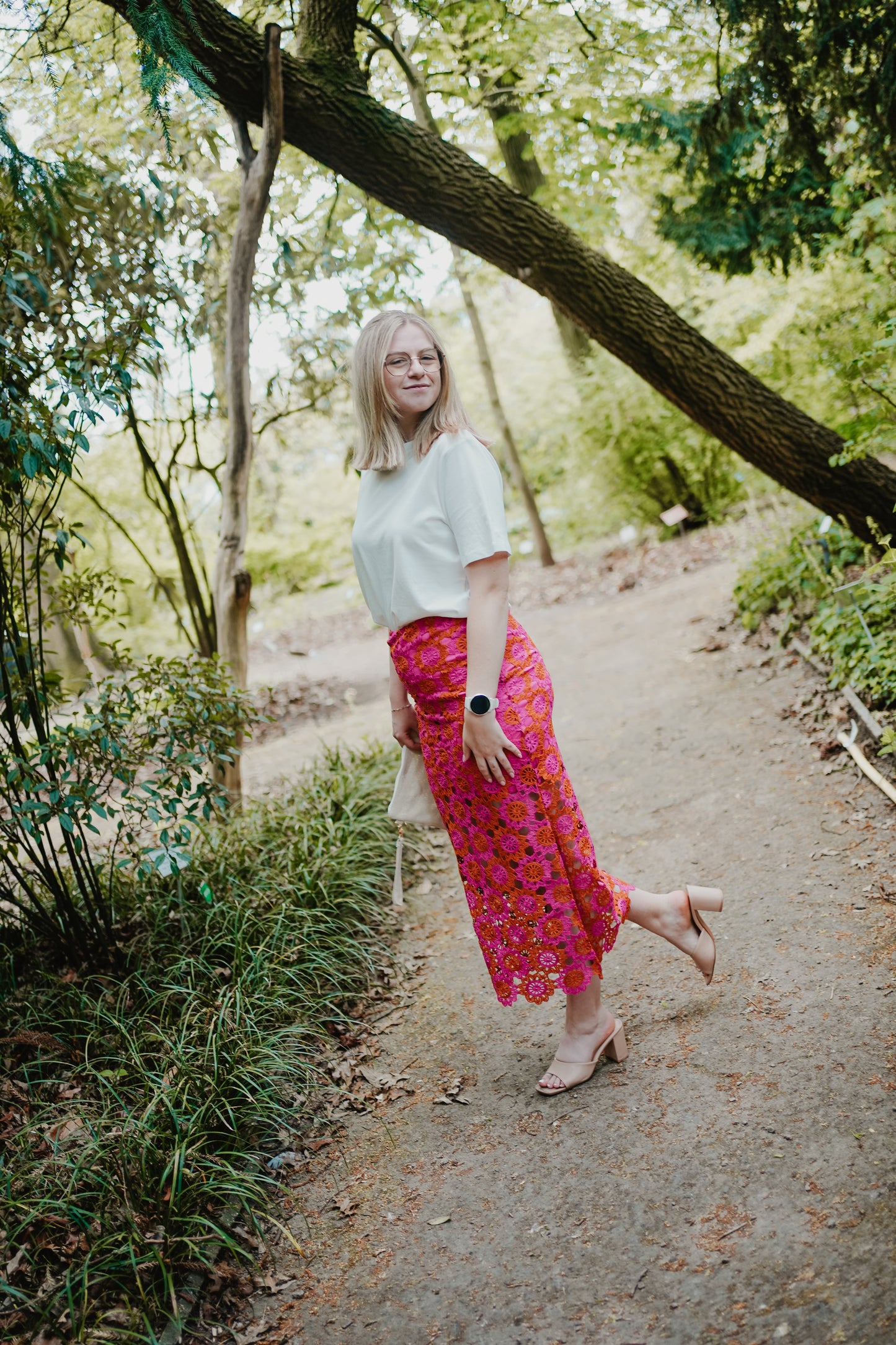 Only Yvonne Skirt Pink