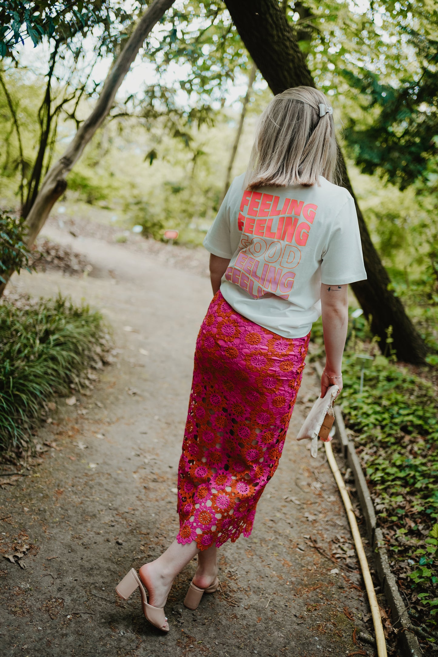 Only Yvonne Skirt Pink