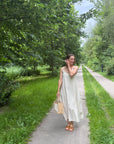 JDY Estelle dress beige