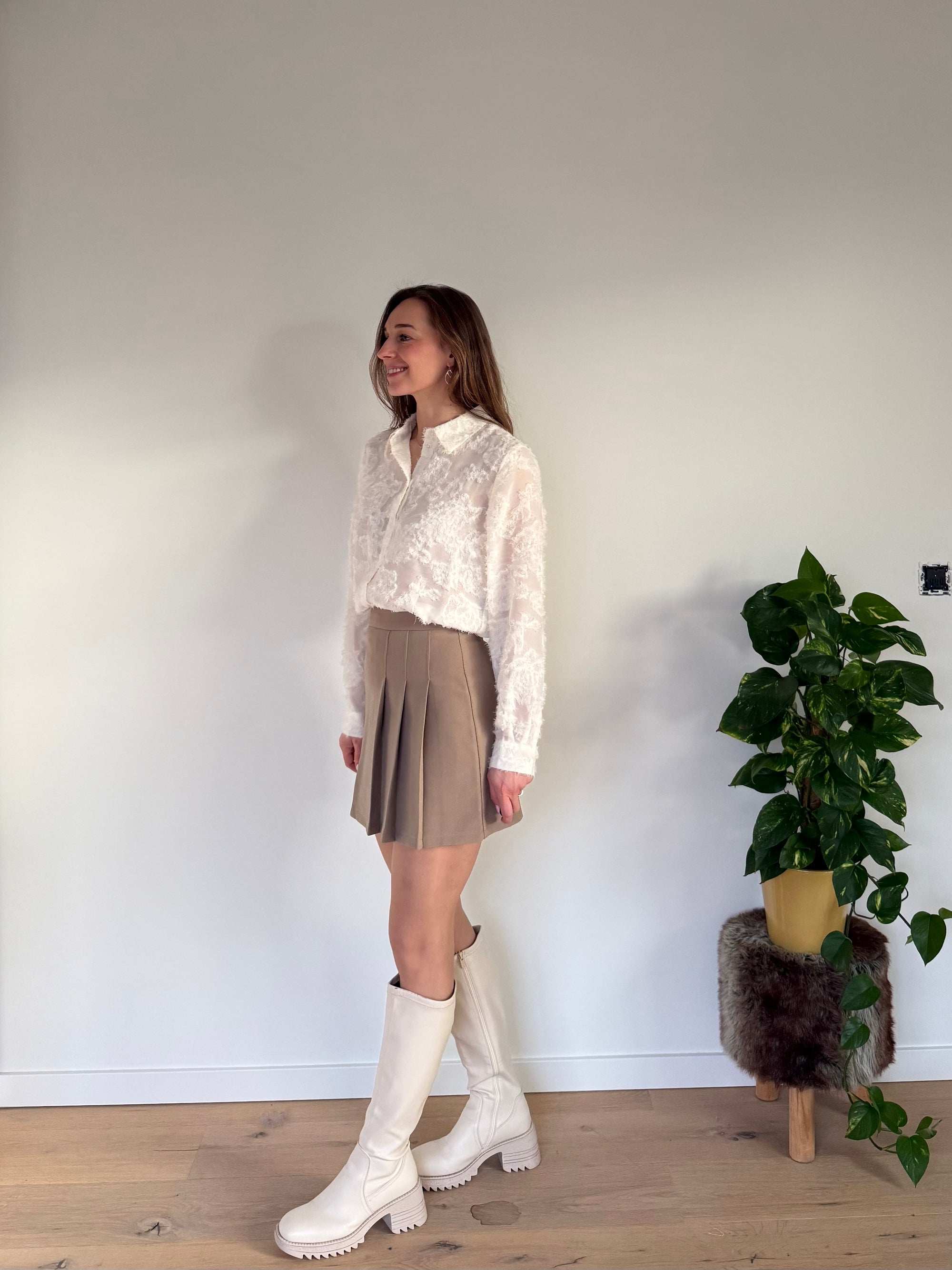 Daria skirt taupe