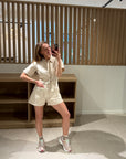 Lina jumpsuit beige