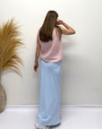JDY Aya Maxi Skirt Blue