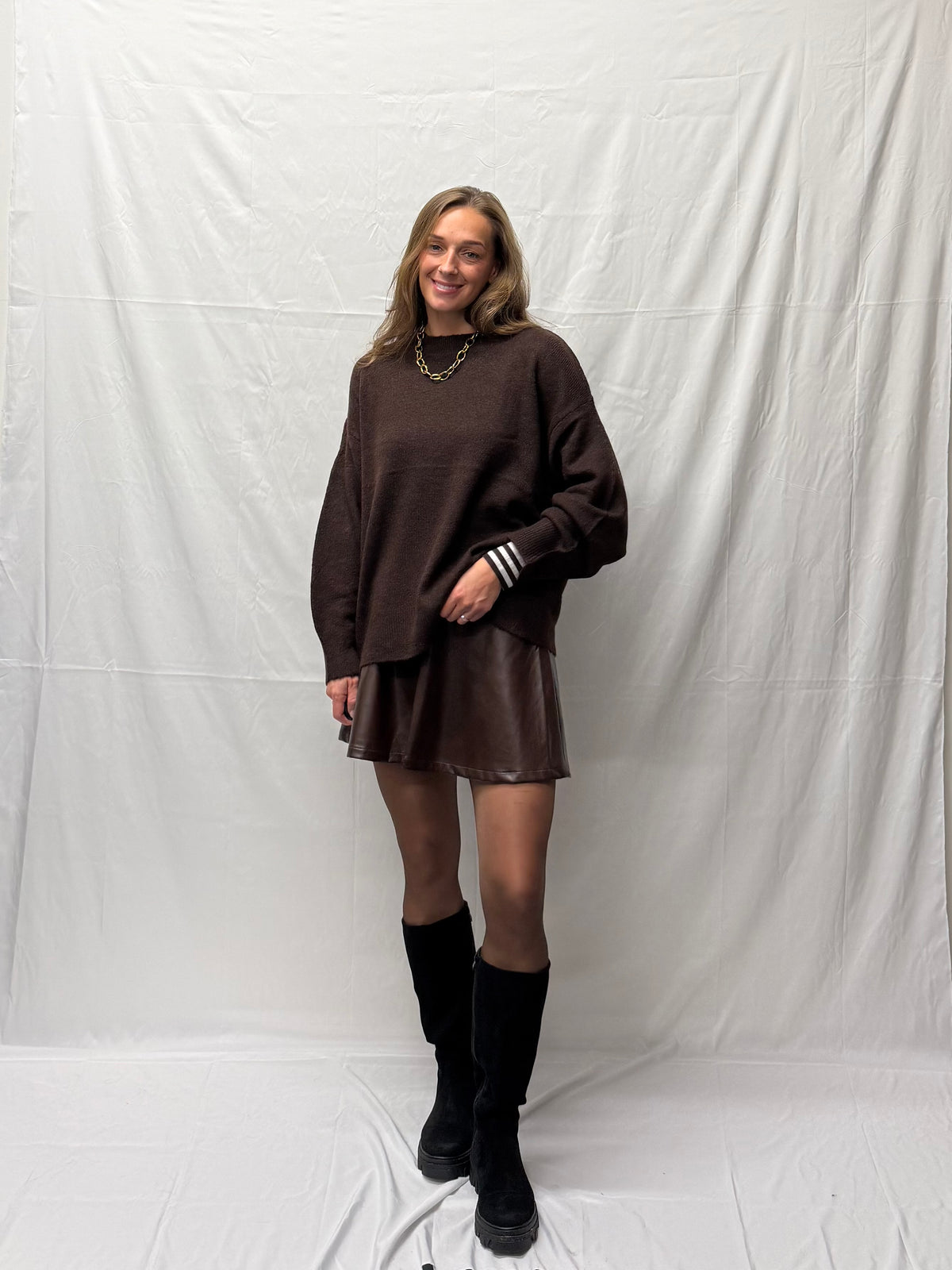 JDY Karla skirt brown