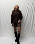 JDY Sonja knit bruin