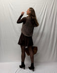 JDY Emmy vest brown