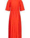 Ichi Imelda Red Dress