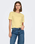JDY Rex t-shirt butteryellow